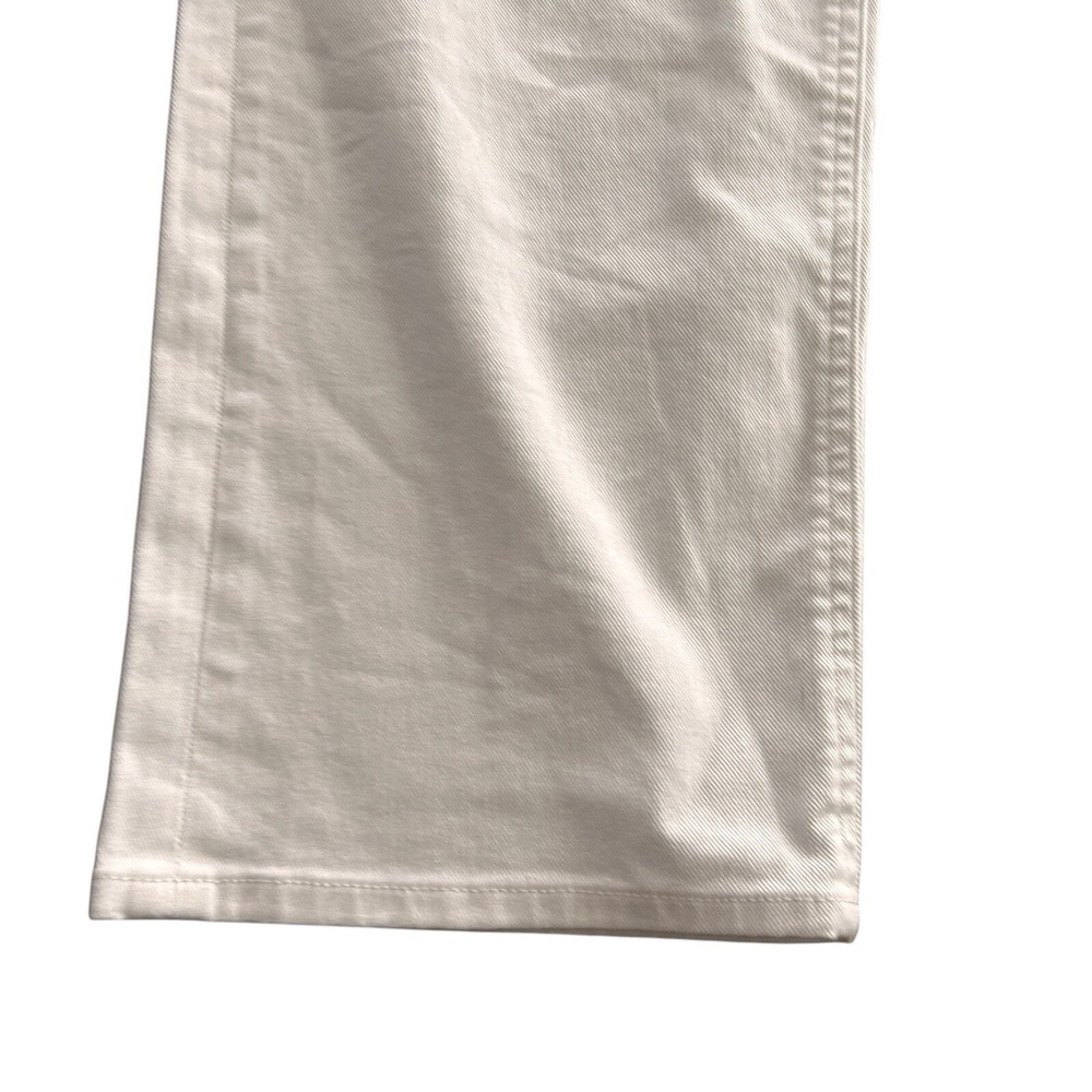 Express Ladies‎ Size 4R Y2K Style Preppy Relaxed White Straight low Rise Jeans - Picture 16 of 16